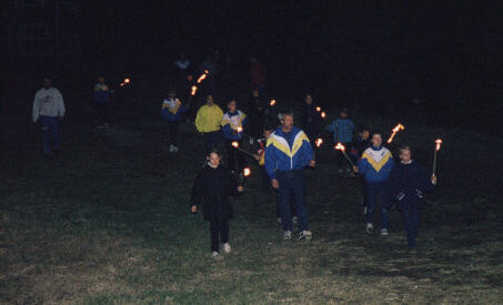 Torchlight procession
